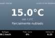 Clima en Neuquén Capital del Lunes 21 de Septiembre: máxima de 15.0°C y cielo parcialmente nublado