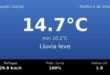 Clima en Neuquén Capital del Martes 6 de Octubre: máxima de 14.7°C y cielo lluvia leve
