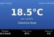 Clima en Neuquén Capital del Lunes 12 de Octubre: máxima de 18.5°C y cielo llovizna leve