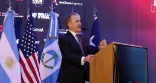 Embajador de Estados Unidos visitó Neuquén con anuncio de inversiones