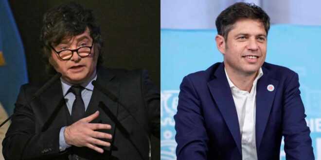 Encuesta mide rechazo de Milei y Kicillof rumbo a 2027