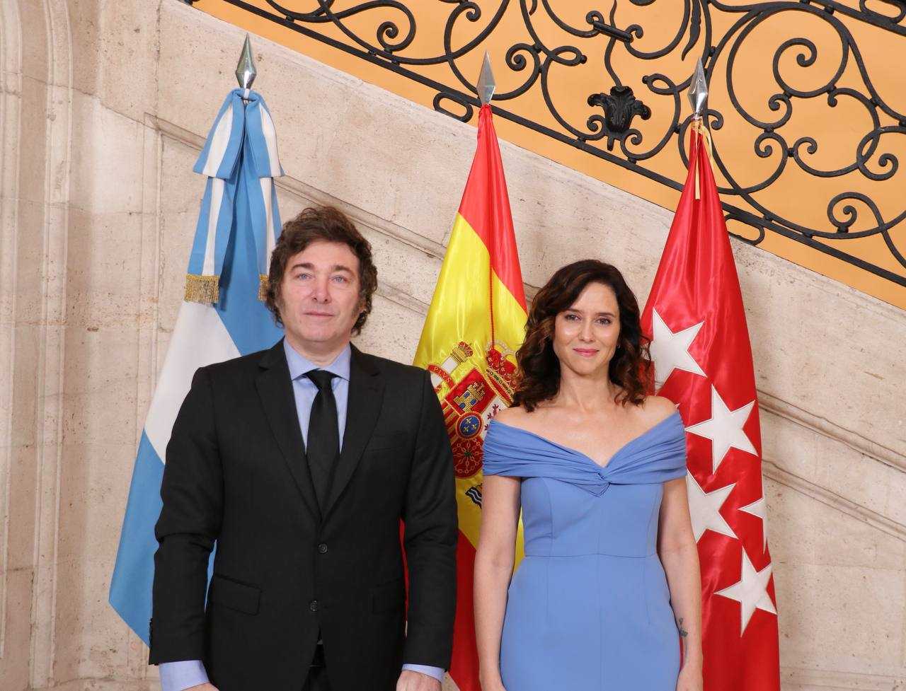 Javier Milei y Isabel Díaz Ayuso se reúnen para fortalecer la alianza ...