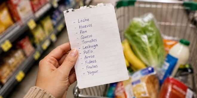 Por qué muchas personas prefieren hacer listas de compras en papel