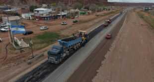 Neuquén asfalta ruta de acceso a Añelo para optimizar logística de Vaca Muerta