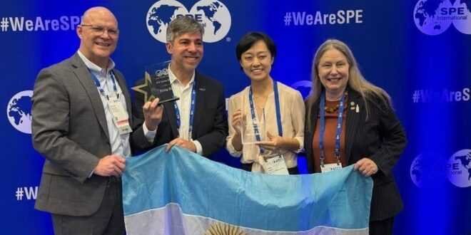Tecnología argentina de Vaca Muerta premiada por Society of Petroleum Engineers