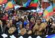 Pueblos originarios protestan contra conmemoración del Día de la Raza