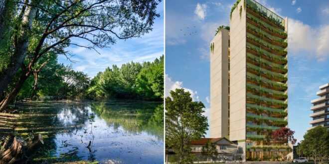 Torre de 15 pisos en Neuquén capital inspirada en barrio